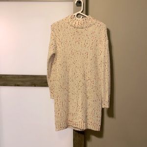 Loft Petite MultiColor Sweater Dress